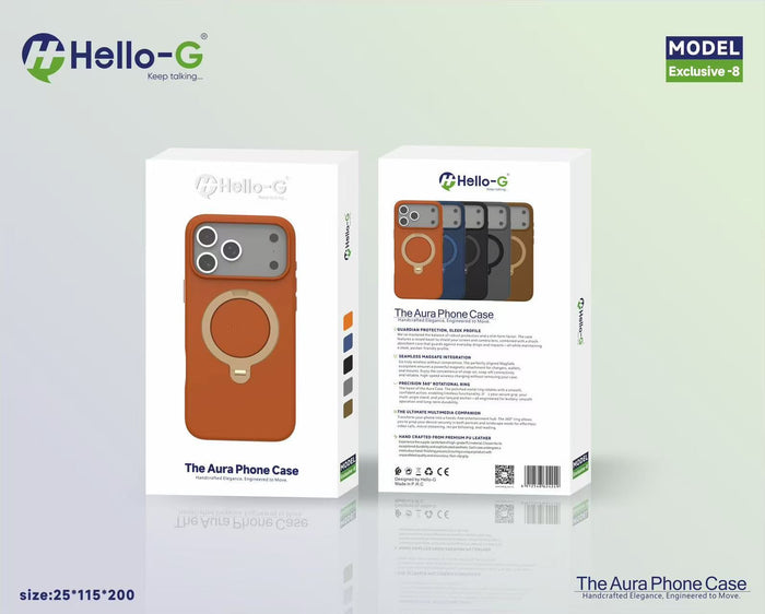 Magnetisk wallet stand transparent